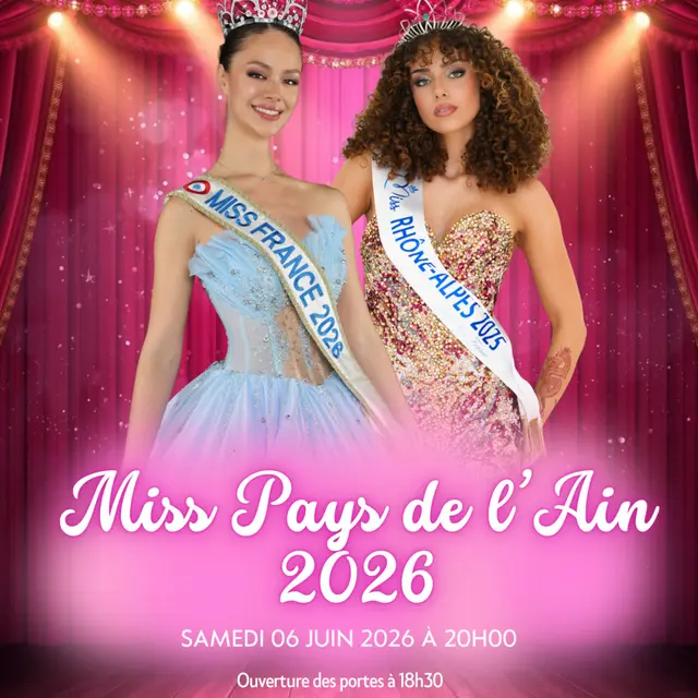 Affiche Miss Pays de l'Ain