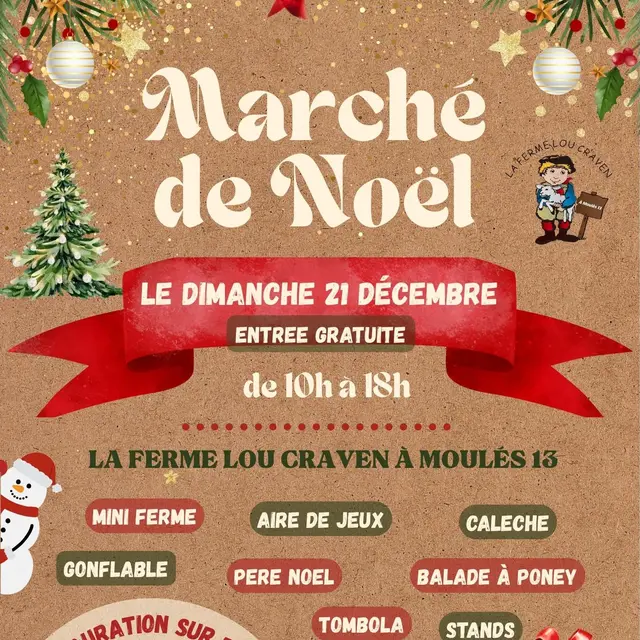Marché de Noël à la Ferme Lou Craven_Arles