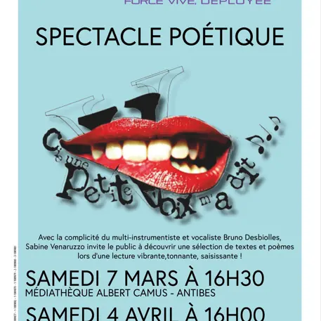 Spectacle poétique_Antibes