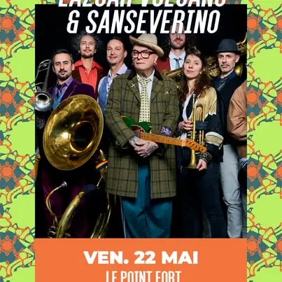 Concert - Lazcar Volcano & Sanseverino_Aubervilliers