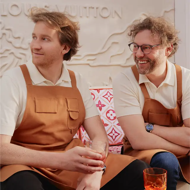 Arnaud Donckele and Maxime Frédéric at Louis Vuitton_Saint-Tropez