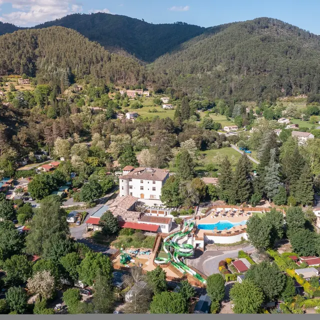 Camping - Château de l'Hom_Saumane