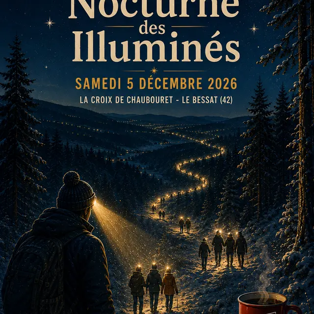 Rando Nocturne des Illuminés_Le Bessat