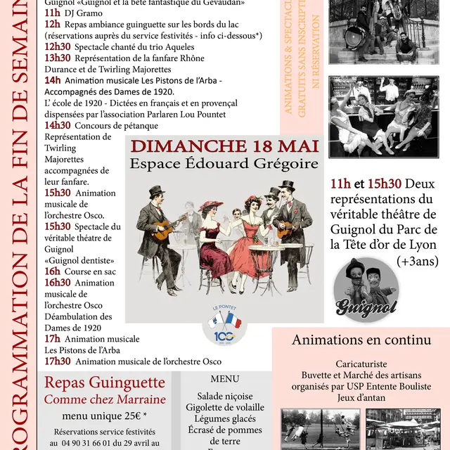 Fêtons le siècle !_Le Pontet