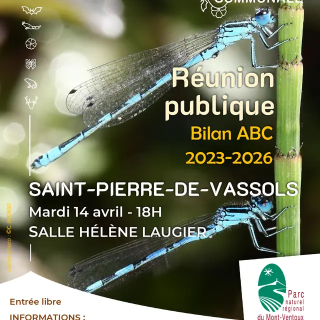 Réunion publique de bilan de l’Atlas de la biodiversité communale_Saint-Pierre-de-Vassols