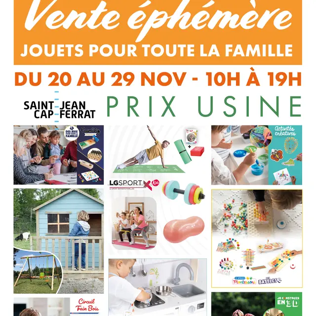 Boutique éphémère de jouets en bois_Saint-Jean-Cap-Ferrat