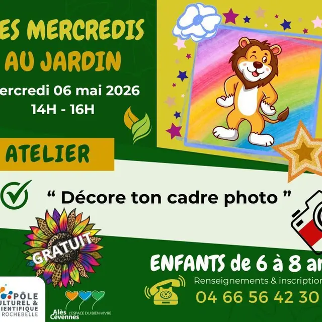 Les Mercredis du Pôle  Décore ton cadre photo!