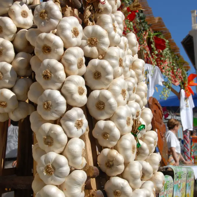 Fete de l'ail blanc