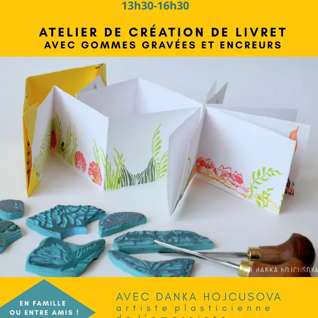 Atelier créatif : le livret d'artiste_Dévoluy