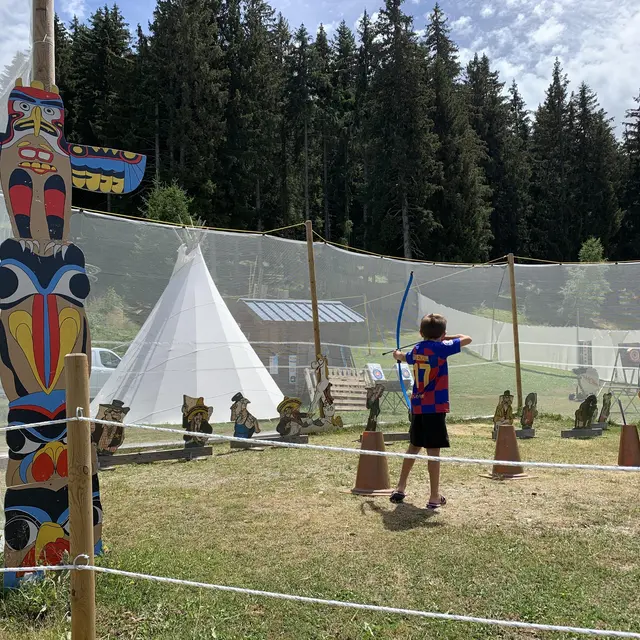 Tir à l'Arc enfants 3/7 ans aux 7 Laux