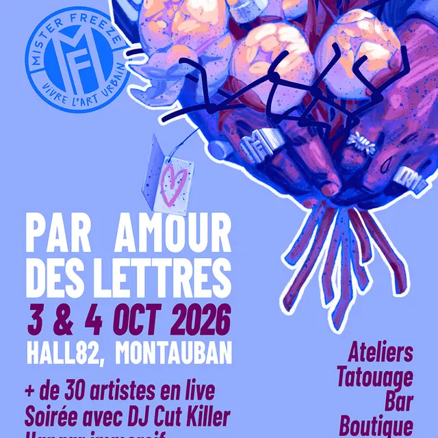Festival Street Art, Par Amour Des Lettres_Montauban