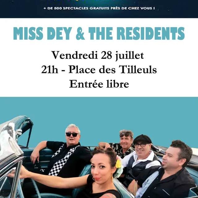 Miss Dey and the residents