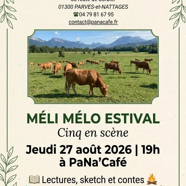 Méli-mélo estival au Pana'café_Parves et Nattages