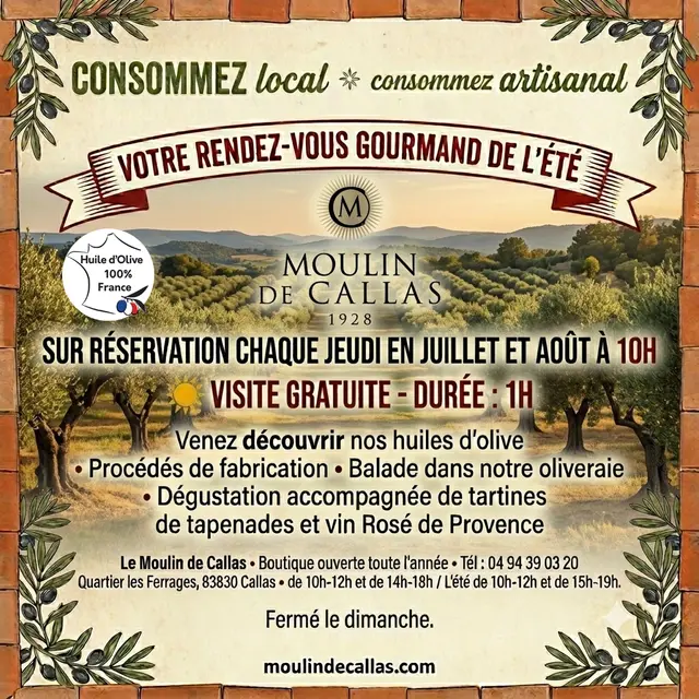 Visite gratuite du Moulin_Callas