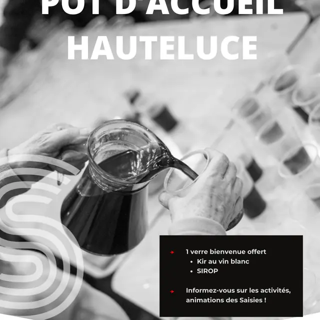 Pot d'accueil à Hauteluce_Hauteluce