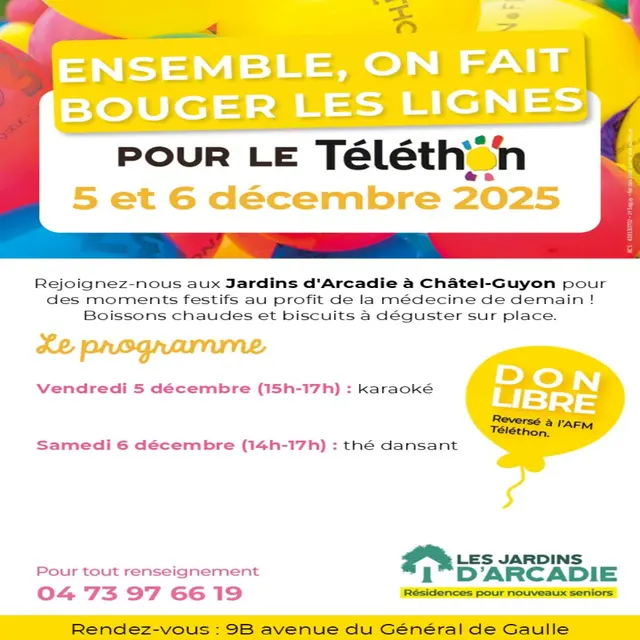 Affiche Téléthon
