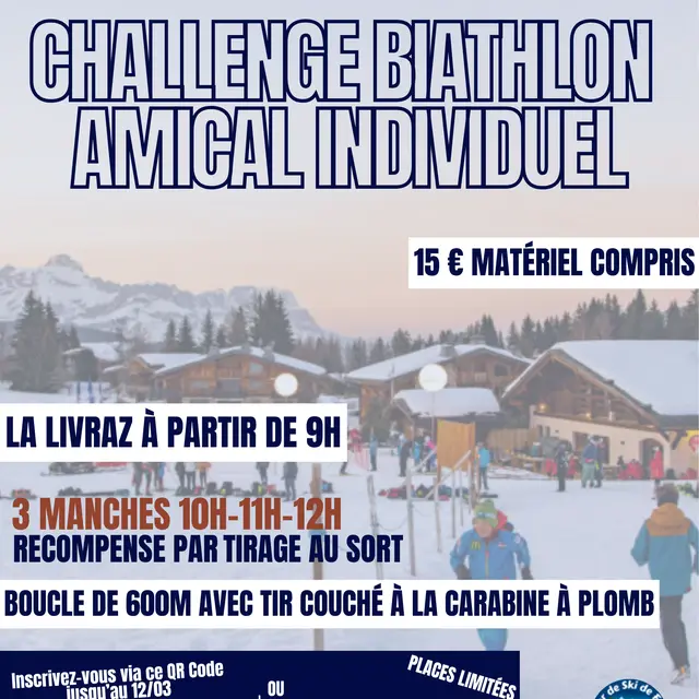CHALLENGE BIATHLON AMICALE POUR TOUS_Megève