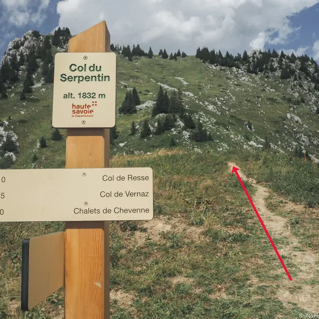 Le Col du Serpentin