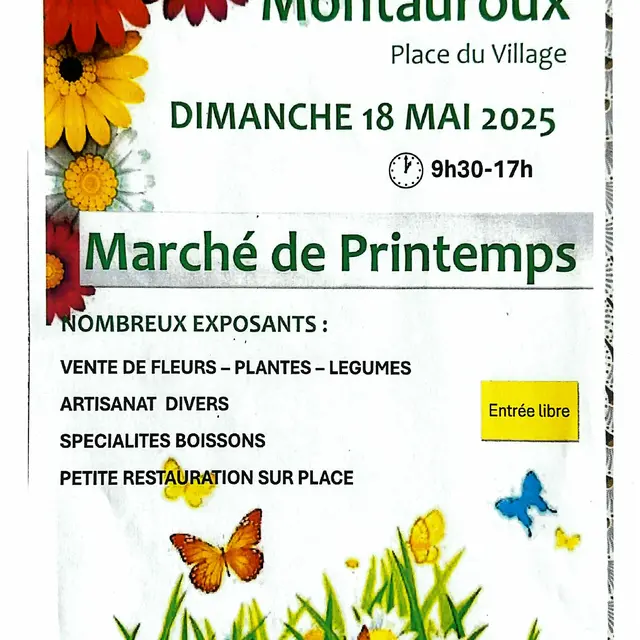 Marché de printemps_Montauroux