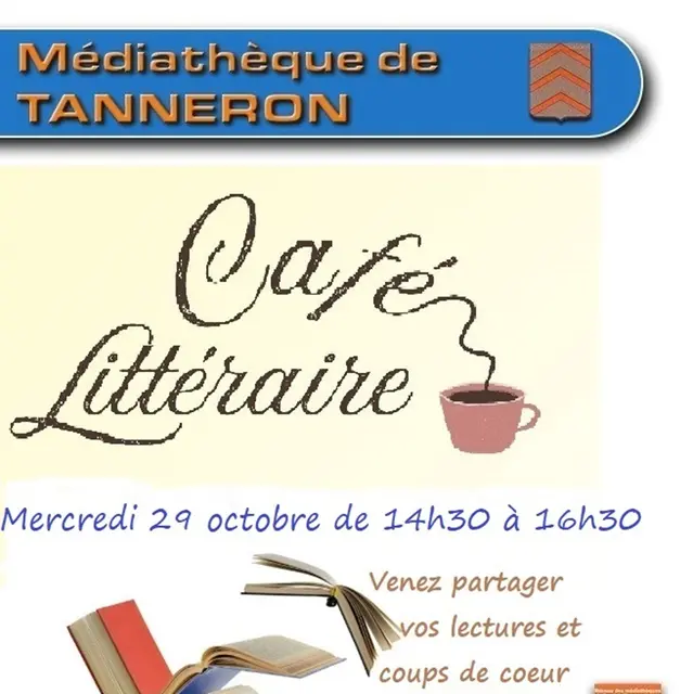 Café littéraire à la médiathèque_Tanneron