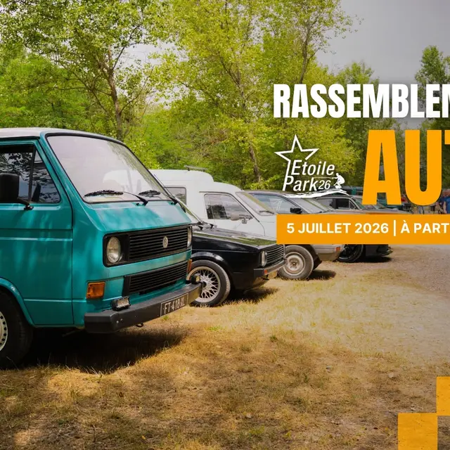 Rassemblement auto et brasero_Étoile-sur-Rhône