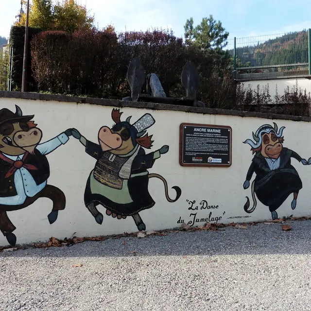Art Vache : La Danse du Jumelage