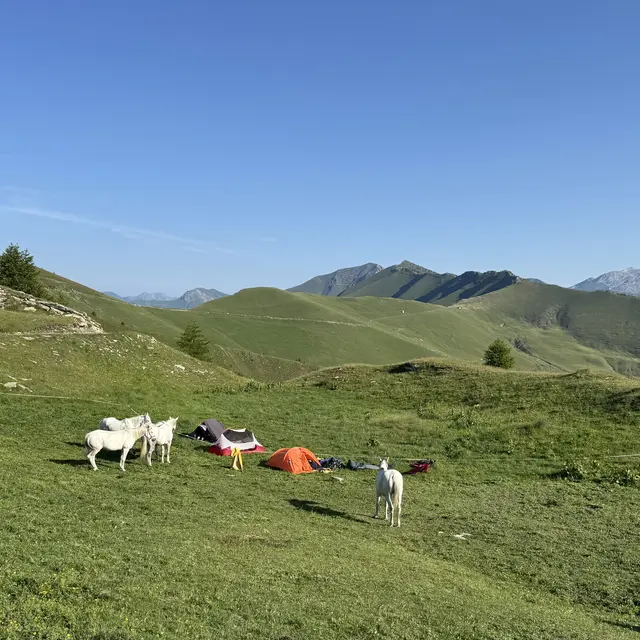 Randonnées équestres - Les Cavaliers des Merveilles - Marc Ratagne et Julie Belmont_Tende