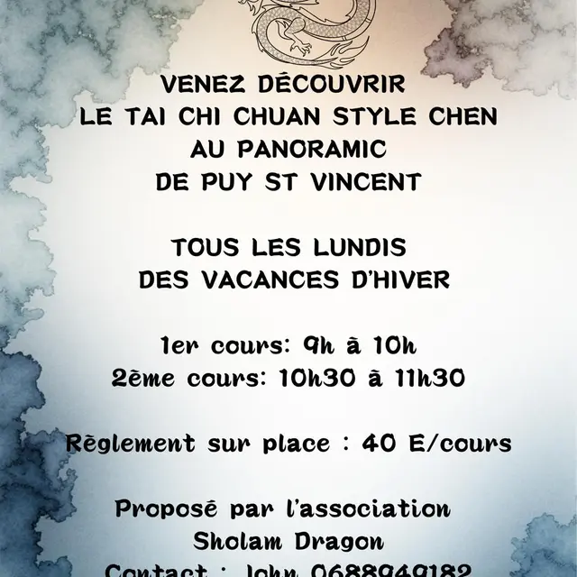 COURS TAI CHI CHUAN STYLE CHEN_Puy-Saint-Vincent