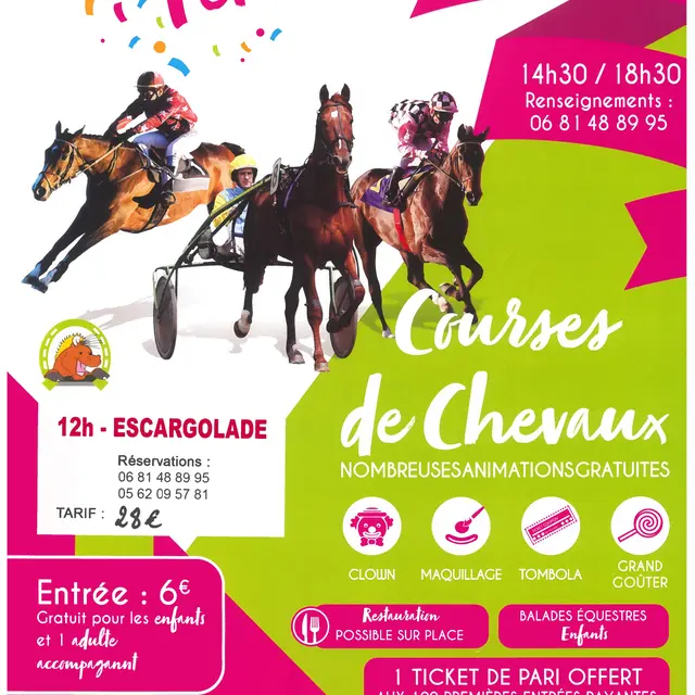 Hippodrome en fête à Cazaubon_Cazaubon