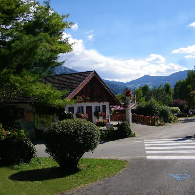 Entrée du camping