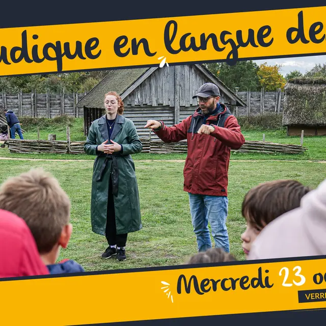 Visite ludique en langue des signes