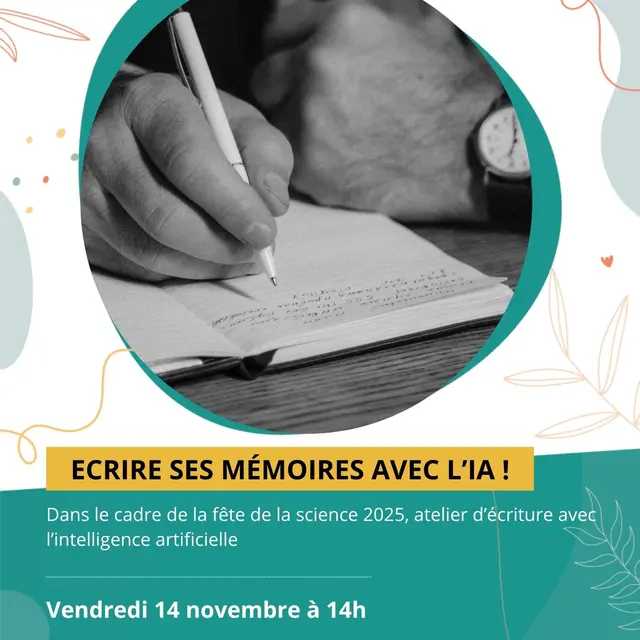 Ecrire ses mémoires avec l'IA !_Saint-Martin-Vésubie