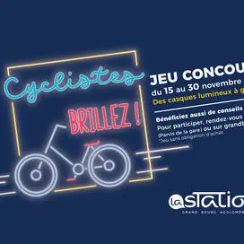 Visuel_Cyclistes, BRILLEZ !