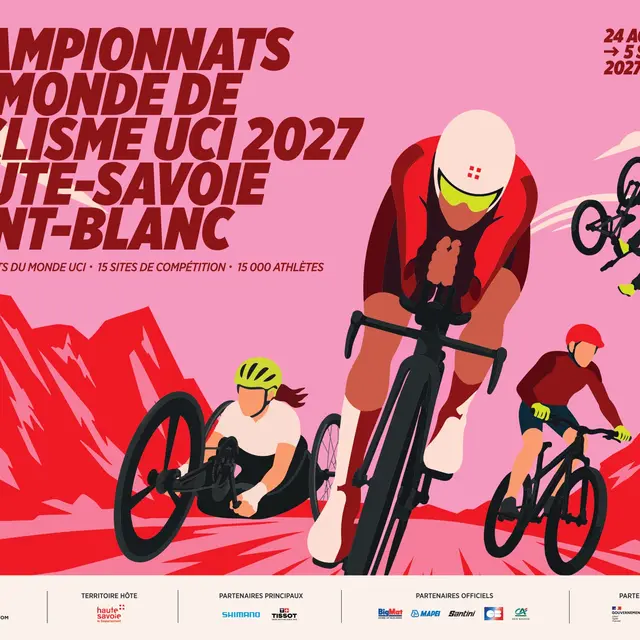 Championnats du Monde de Cyclisme UCI 2027 Haute-Savoie Mont-Blanc