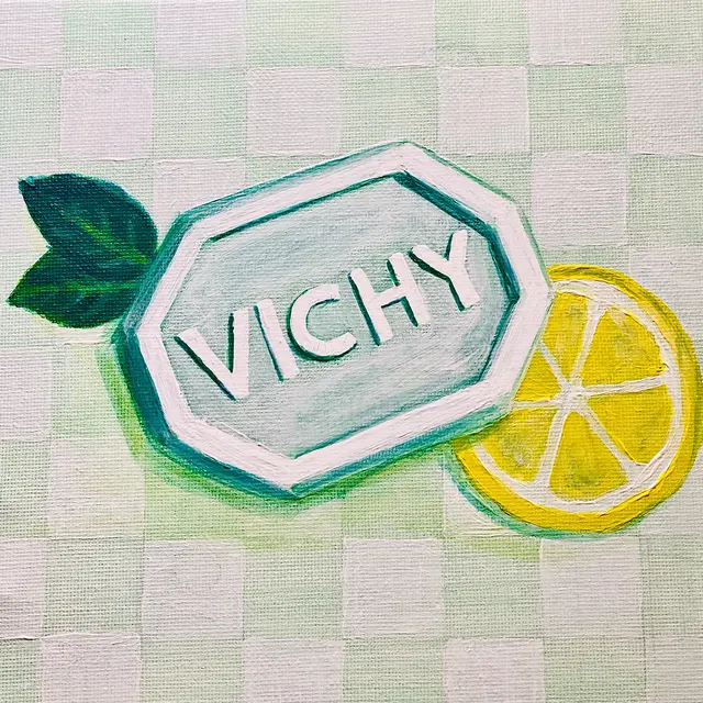 Toile Pastille Vichy