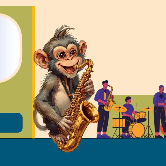 Quartet Shaggy Monkey 2025 10