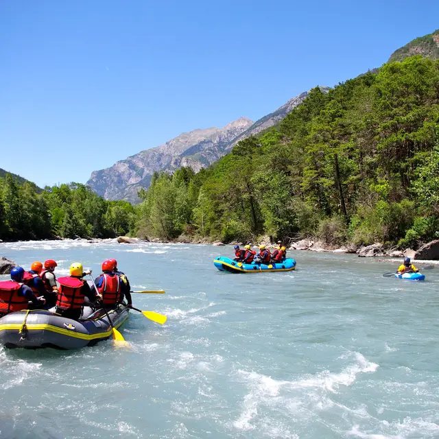 Oueds & Rios : rafting famille
