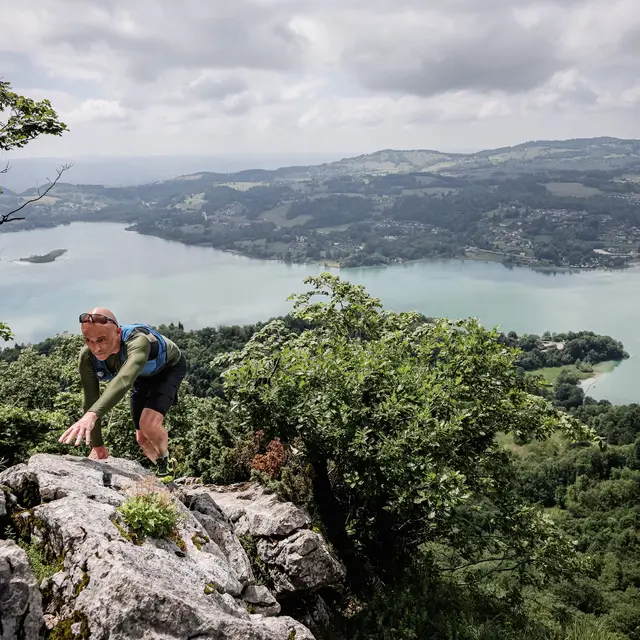 Trail tour du lac d'Aiguebelette par Gerbaix