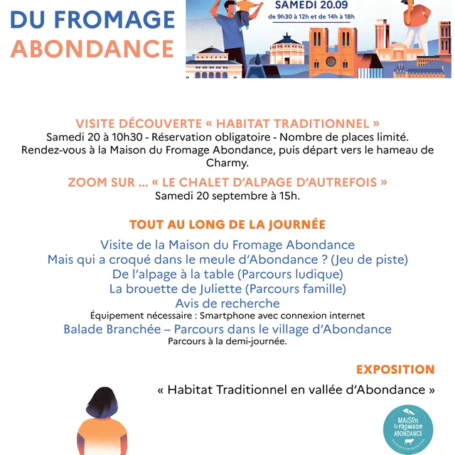 Programme JEP Maison du Fromage Abondance