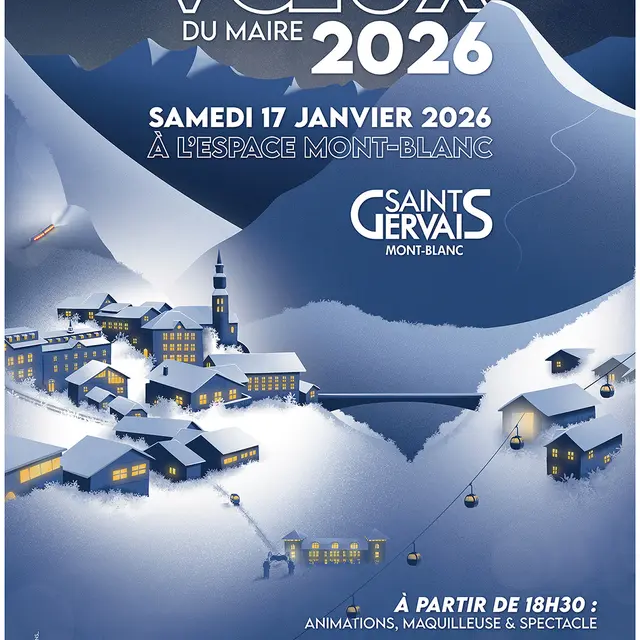 Soirée des voeux du Maire_Saint-Gervais-les-Bains