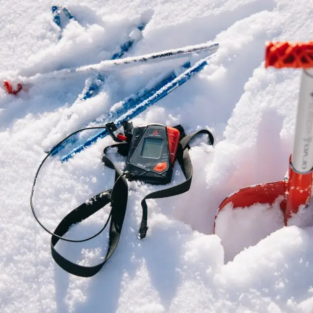 Compétition DVA (Détecteur de Victime d'Avalanche)_Les Contamines-Montjoie