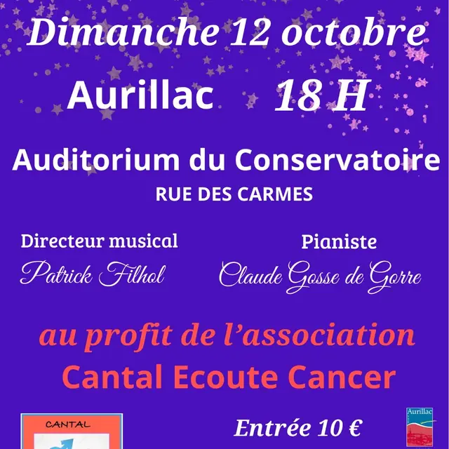 Concert caritatif Chorale du Millénaire_Aurillac