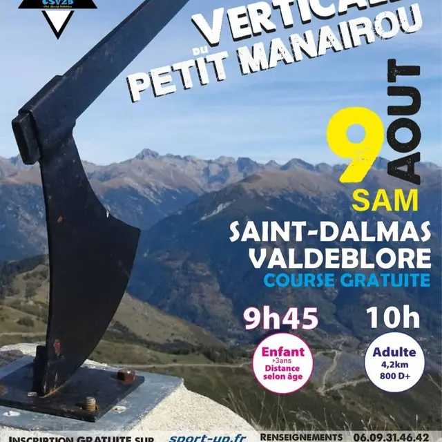 Verticale du Petit Manairou_Valdeblore