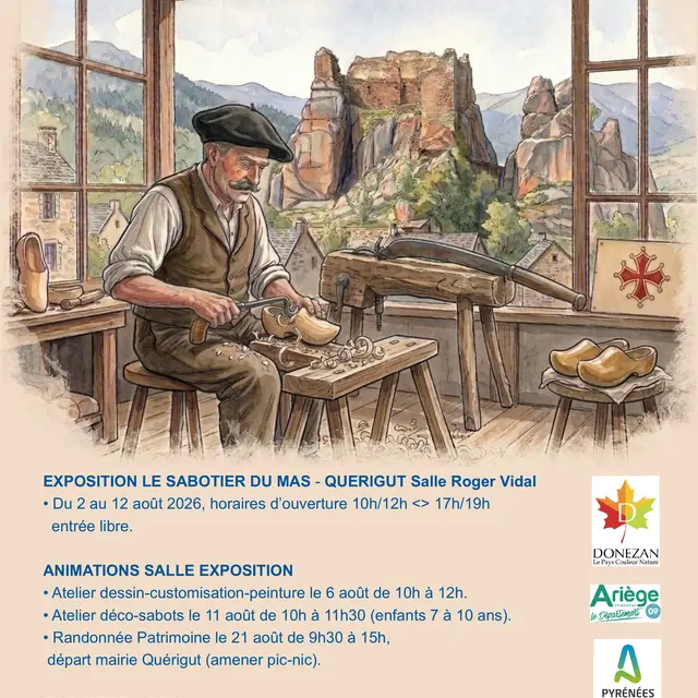 Exposition : Le Sabotier du Mas_Quérigut