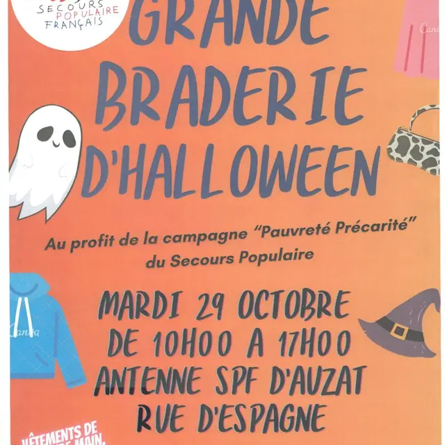 Grande Braderie d'Halloween !!!_Auzat