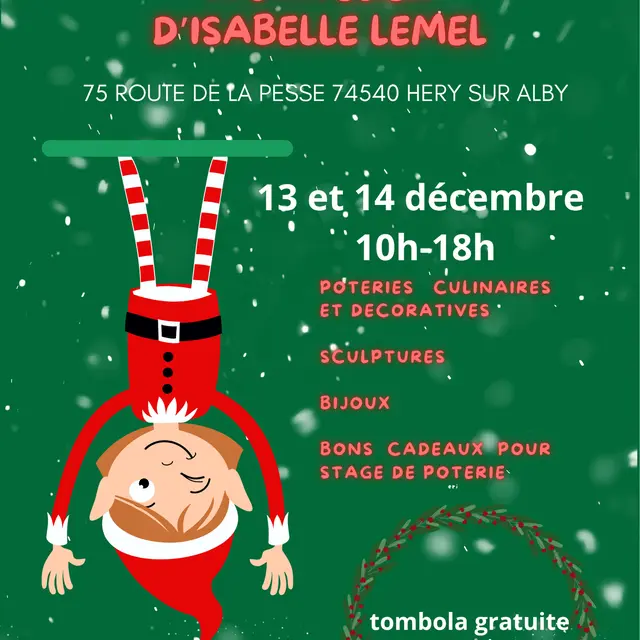 Portes Ouvertes à l'atelier d'Isabelle Lemel, céramiste_Héry-sur-Alby