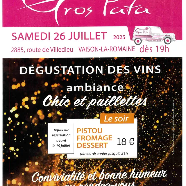 Soirée d'été au Domaine du Gros Pata_Vaison-la-Romaine
