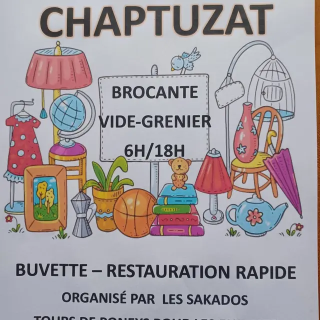 Brocante -Vide Grenier