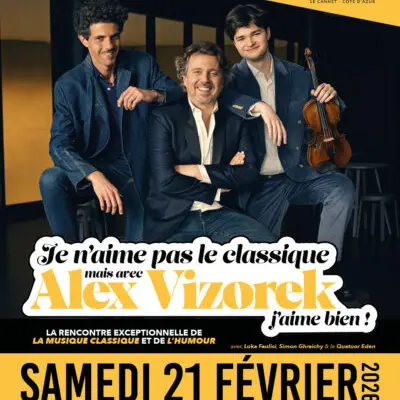 Je n’aime pas le Classique, mais avec Alex Vizorek j’aime bien !_Le Cannet