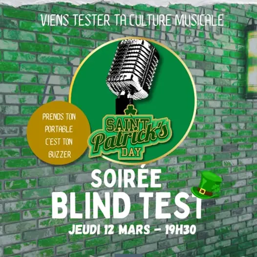 Soirée blind test / Saint Patrick's Day_Aurillac